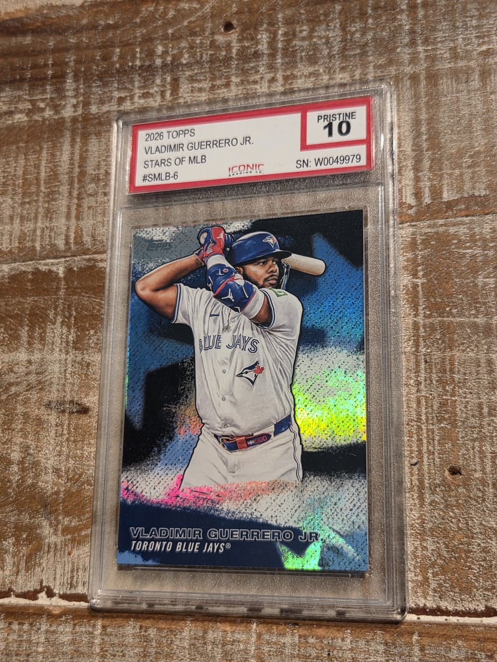 PRISTINE 10 2026 Topps Vladimir Guerrero Jr. Stars of MLB Graded Baseball Card